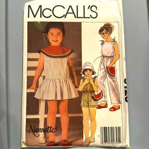 Vintage NEW uncut, McCalls size 3 girls pattern Watermelon design …